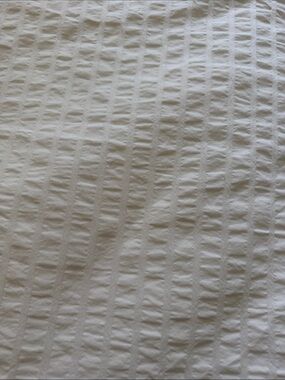 IKEA 100% cotton, white, twin duvet cover w/2 matching pillow cases.